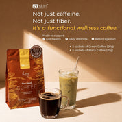 RYX Skin Sincerity Slay Recipe Fiber Blend+ Coffee, 200g coffee drink mix for everyday enjoyment