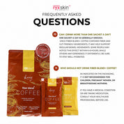 RYX Skin Sincerity Slay Recipe Fiber Blend+ Coffee, 200g designed for quick and easy preparation