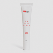 RYX Skin Sincerity UA Rescue Lightening Trio with Glycolic Acid, Niacinamide, and Tranexamic Acid for daily care.