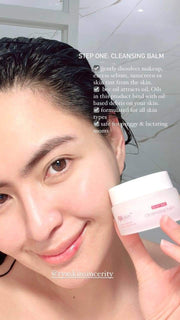 RyxSkin Bare Barrier Double Cleanse Duo refreshing face cleanser leaves skin feeling soft and hydrated.