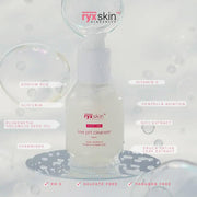 RyxSkin Bare Barrier Double Cleanse Duo deep cleansing balm removes impurities with ease.