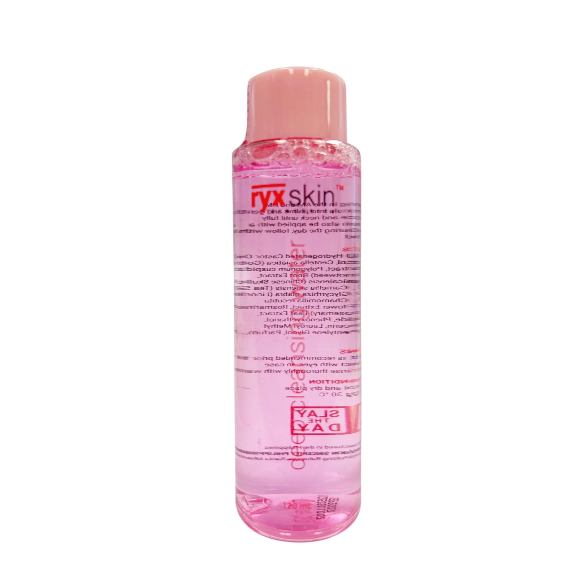 Ryx Skin Deep Cleansing Water – The Multitasker Toner 100ml | Alcohol-Free Toner & Makeup Remover | Gently Cleanses, Soothes & Hydrates | Safe for Teens, Pregnant & Lactating Women | For All Skin Types