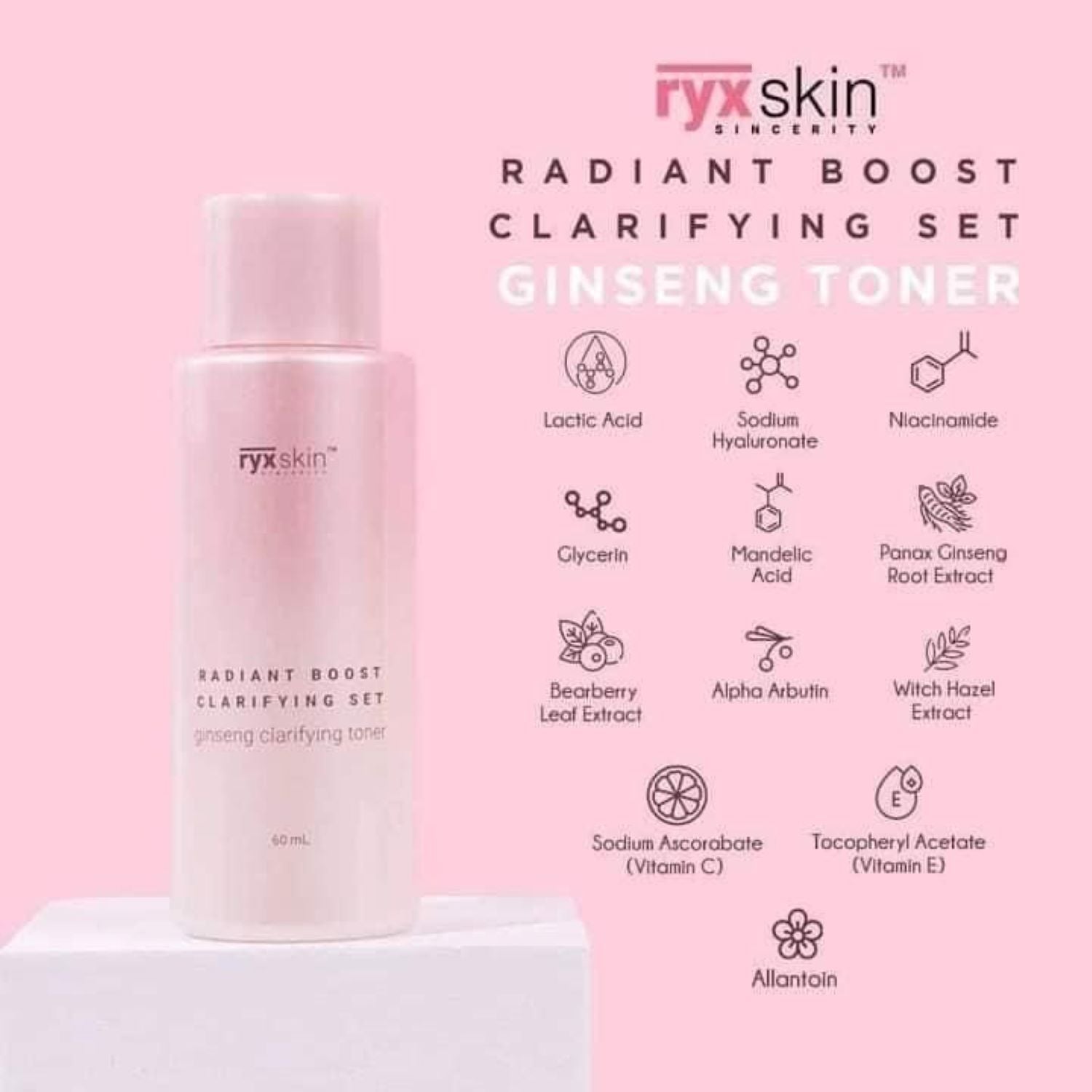 Ryx Skin Radiant Boost Clarifying Set