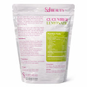 S&J Beauty Cucumber Lemonade Drink Powder with garcinia cambogia and vitamin C for daily refreshment