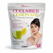 S&J Beauty Cucumber Lemonade Drink Powder refreshing functional beverage with vitamin C and botanical blend