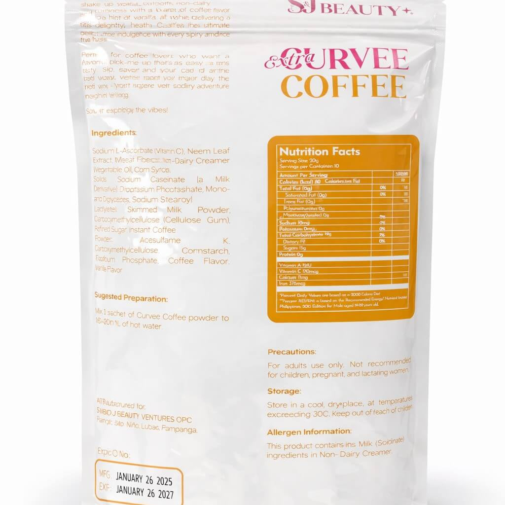 S&J Beauty Extra Curvée Coffee Japan formulated coffee blend smooth daily drink mix