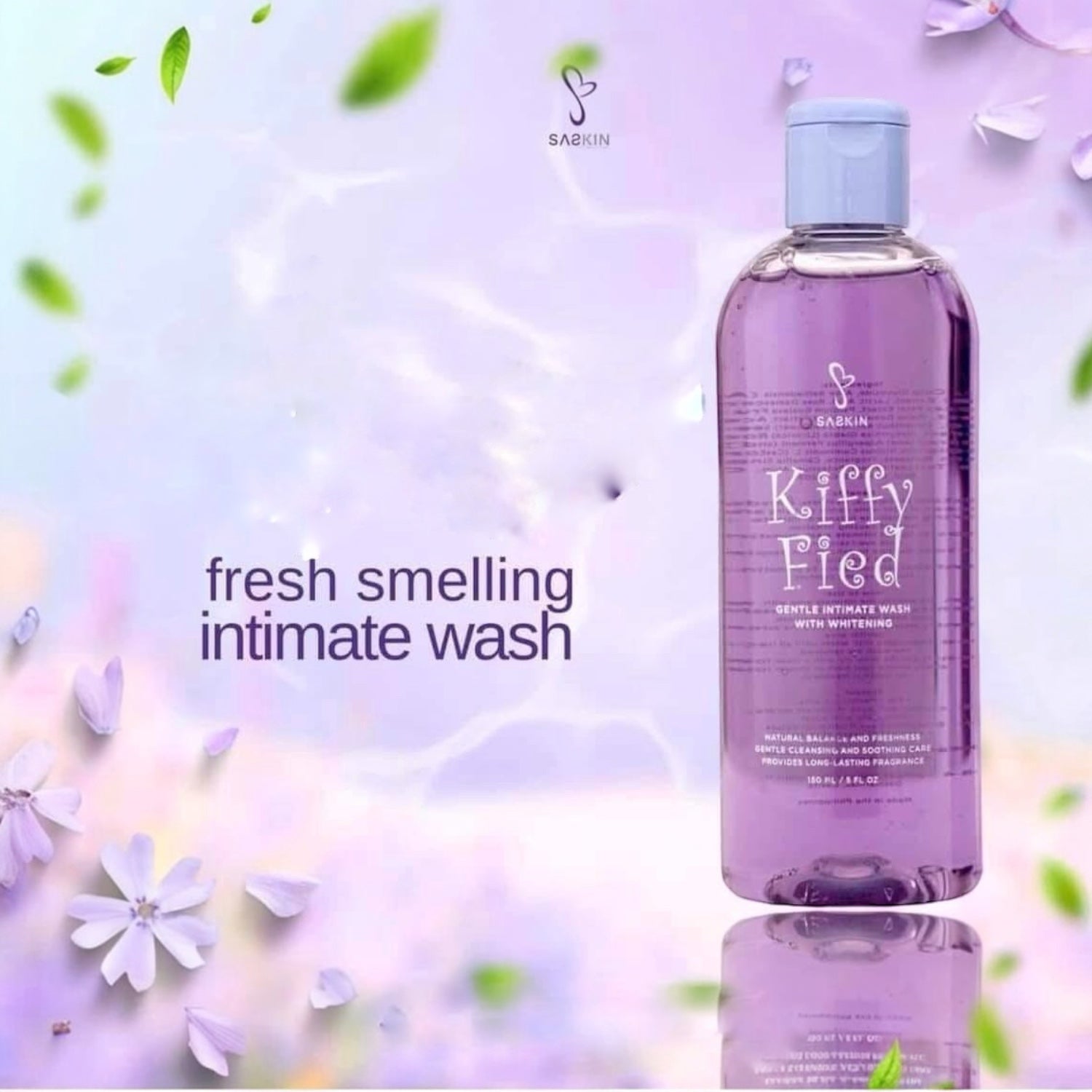 Saskin KIFFYFIED Gentle Intimate Wash with Cooling Effect - 150ml