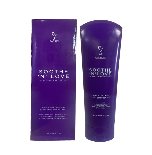 SASKIN Soothe 'N' Love Glass Skin Body Lotion, 250ml – D Nelson