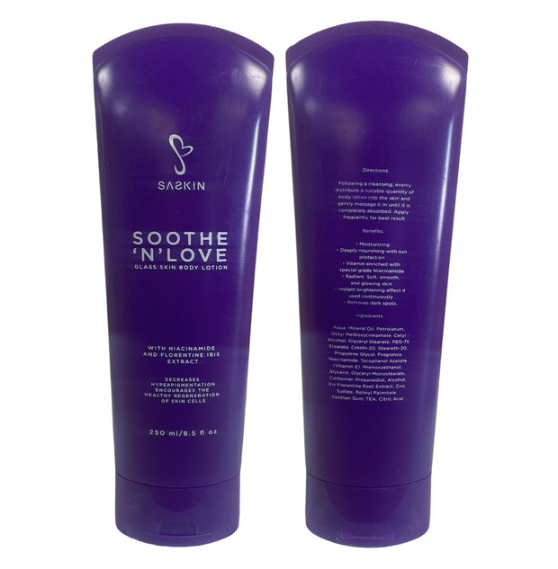 SASKIN Soothe 'N' Love Glass Skin Body Lotion, 250ml