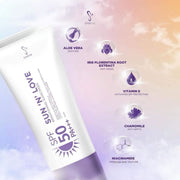 SASKIN Sun 'N' Love Brightening Sunscreen SPF 50 PA+++, 60ml