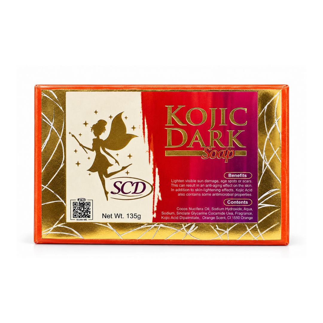 SCD Kojic Dark Soap 135g daily cleansing bar for fresh and clean-feeling skin