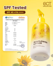 SCT Unlimited Sunflower Lotion with SPF 40 PA+++ (250ml)