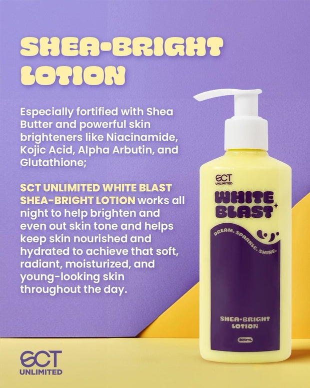 SCT Unlimited White Blast Shea - Bright Body Lotion, 200ml