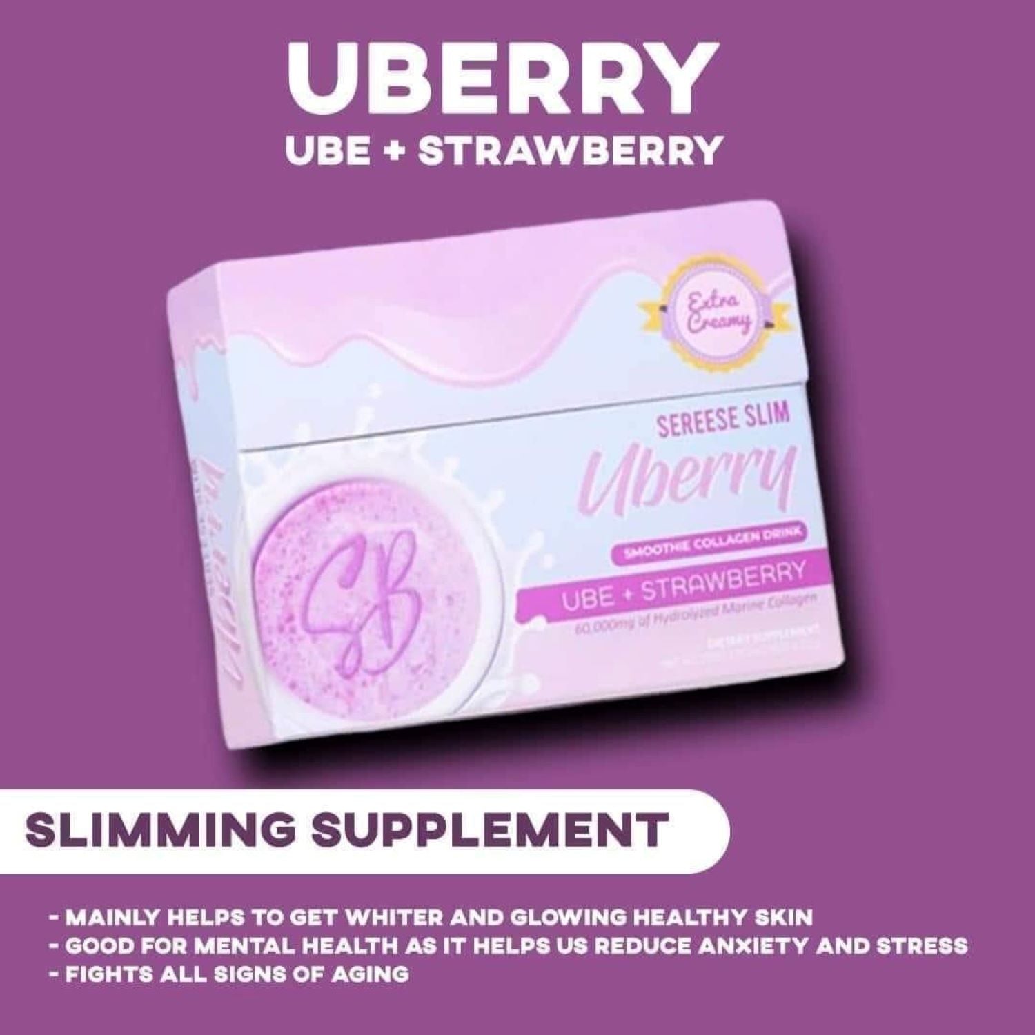 Sereese Slim Uberry Smoothie Collagen Drink