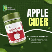 Simplee Supplements Apple Cider Capsules 500mg, 60 Count