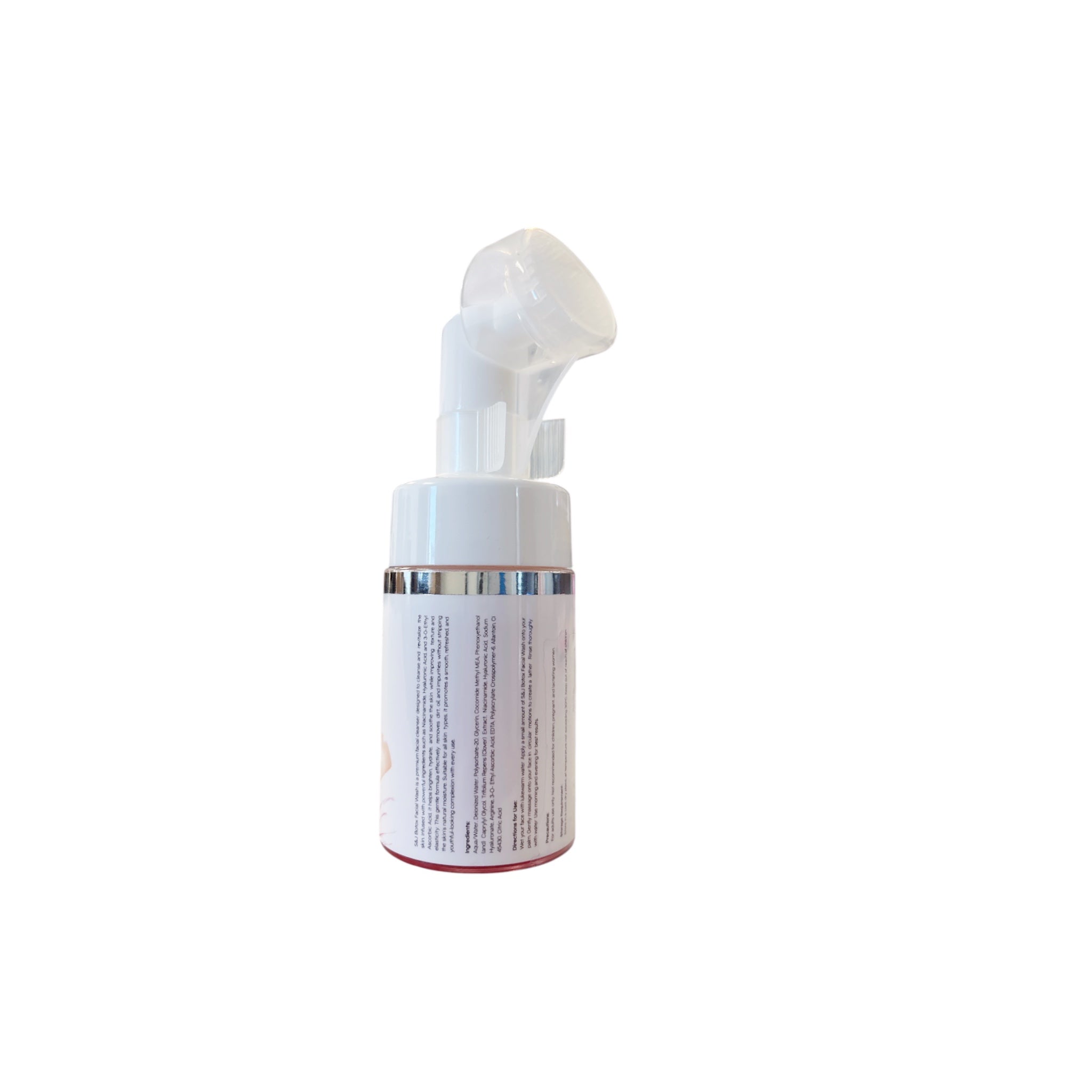 S&J BTX Facial Wash with hyaluronic acid to support skin moisture