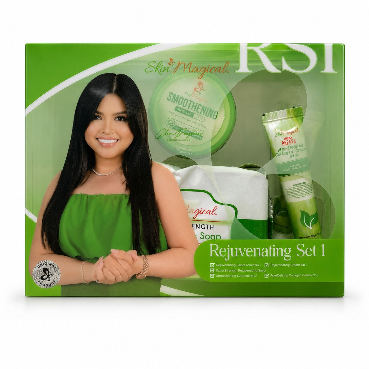 Skin Magical Set 1 5-Piece Facial Care Kit for a complete daily skincare routine