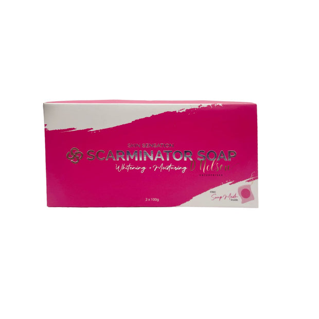 Skin Sensation ScarMinator 2 in 1 Soap Brightening & Moisturizing, 2 x 100g