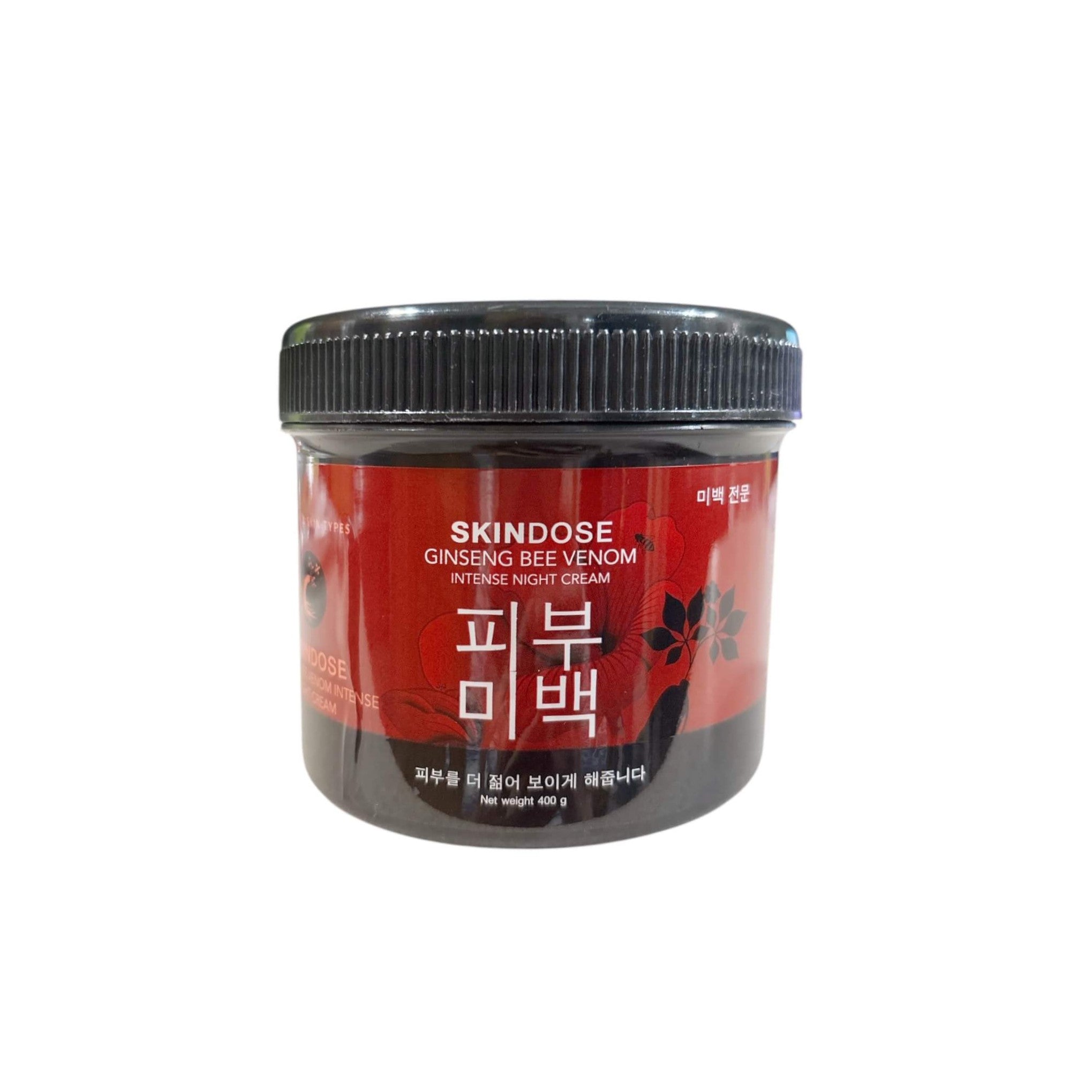 SKINDOSE Ginseng Bee Venom Intense Night Cream 400g – Deep Hydration & Radiance