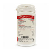 SKJN Collagen Microtablets supplement facts featuring ingredients and suggested daily intake.