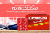 2 Bottles STRESSTABS - Multivitamins + Iron - Anti Stress Vitamin Formula 30 Tablets