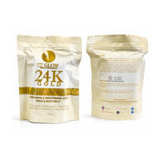 SY GLOW 24K Gold Luminous Face & Body Soap 115g enriched with Niacinamide, Hyaluronic Acid, and moisturizing ingredients for everyday skincare.