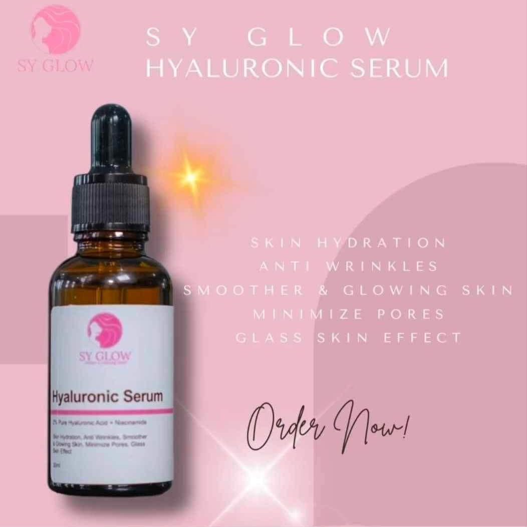 SY GLOW Rejuvenating set & Hyaluronic Serum Combo