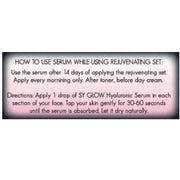 SY GLOW Rejuvenating Set & Hyaluronic Serum Combo