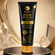 SY Glow Snow Gold VIII body lotion for a smooth and even-looking finish