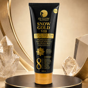 SY Glow Snow Gold VIII body lotion for a smooth and even-looking finish