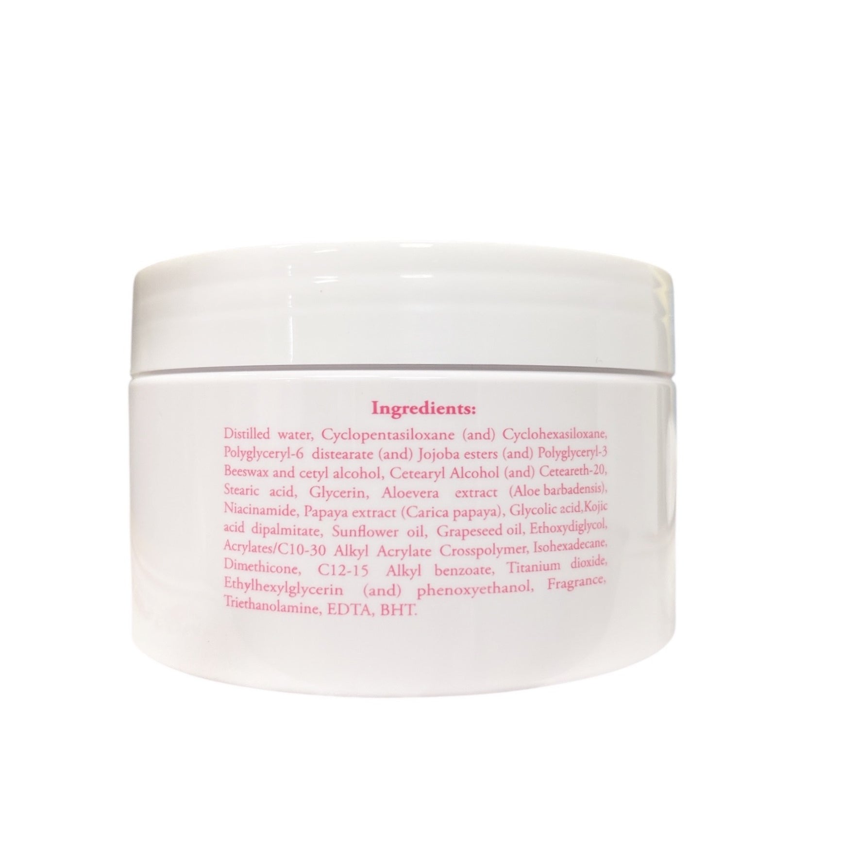 SY GLOW X10 Whipped Cream with Niacinamide for intense moisture care