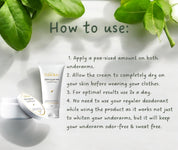 Tala Glow Fresh Glow Deo Cream with alpha arbutin for smoother underarms