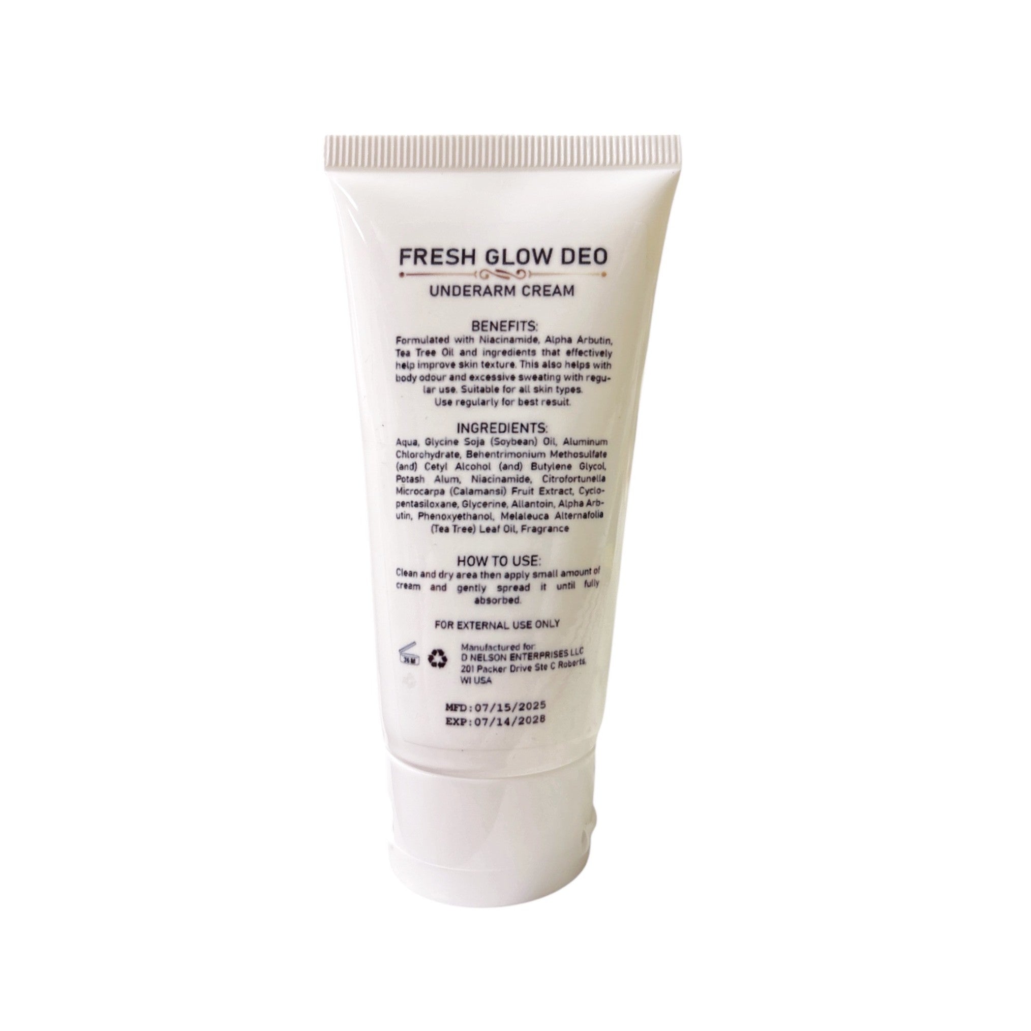 Tala Glow Fresh Glow Deo Cream acts as a gentle underarm moisturizer