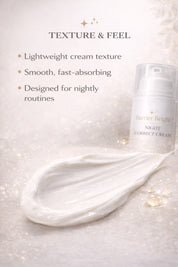 Tala Glow Night Correct Cream nourishes and revitalizes skin overnight