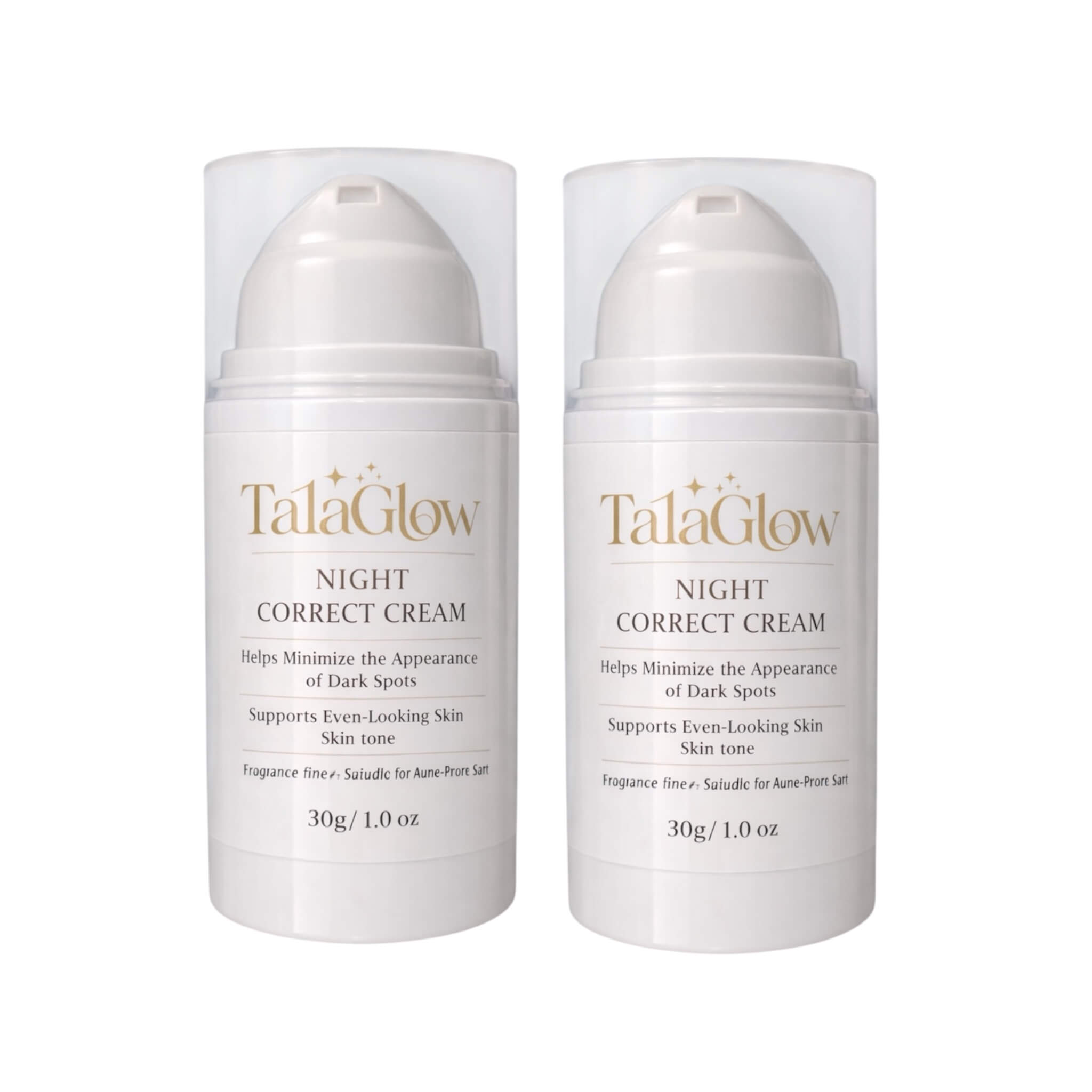 Tala Glow Night Correct Cream promotes skin radiance and refreshed feel