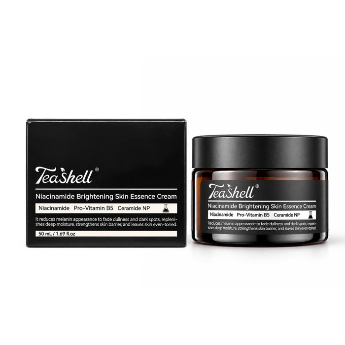 TeaShell Niacinamide Skin Essence Cream 50ml for daily hydration and comfortable facial moisture.