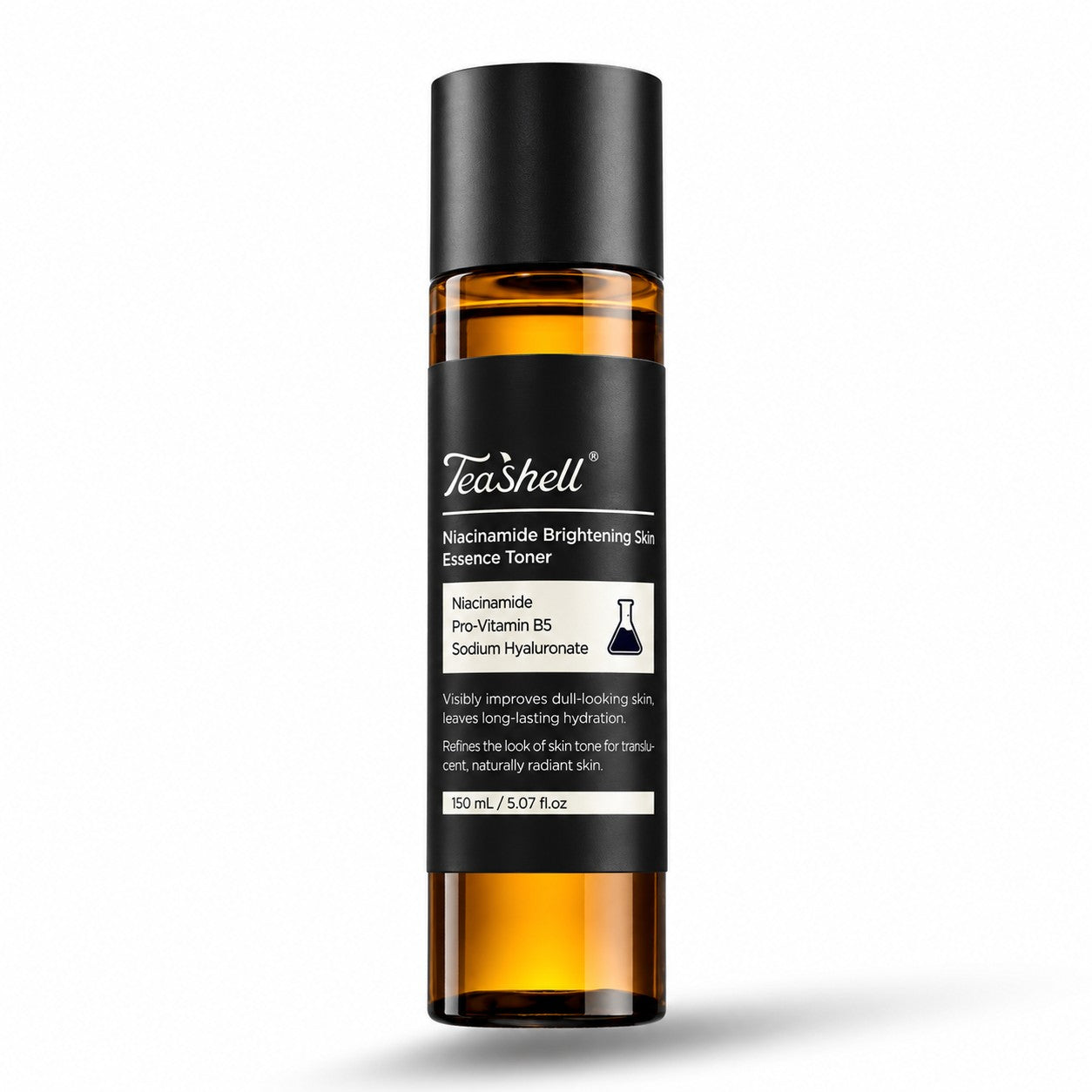 TeaShell Niacinamide Skin Essence Toner 150mL / 5.07 fl oz is a daily hydrating toner for a fresh skincare routine.
