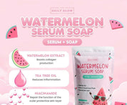 The Daily Glow Essentials  Watermelon Serum Soap, 135g