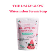 The Daily Glow Essentials Watermelon Serum Soap with Tea Tree, Niacinamide & AHA