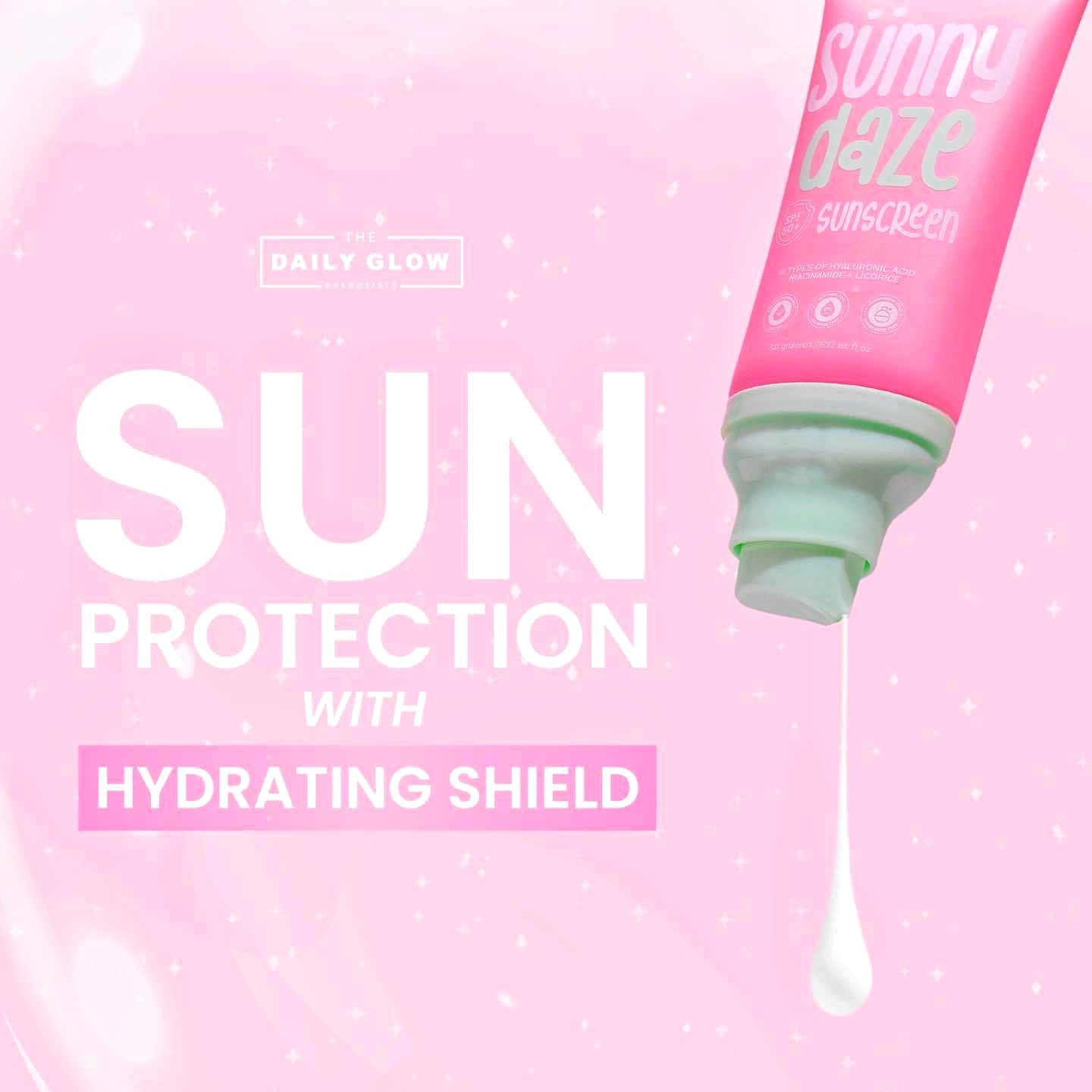 The Daily Glow Sunny Daze Sunscreen - 50g