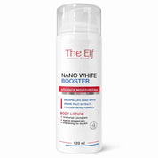 The Elf Glow Nano White Booster Body Lotion 120ml advanced moisturizing formula with lightweight hydration