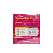 The Queen Rejuvenating Facial Set designed for a complete facial care routine