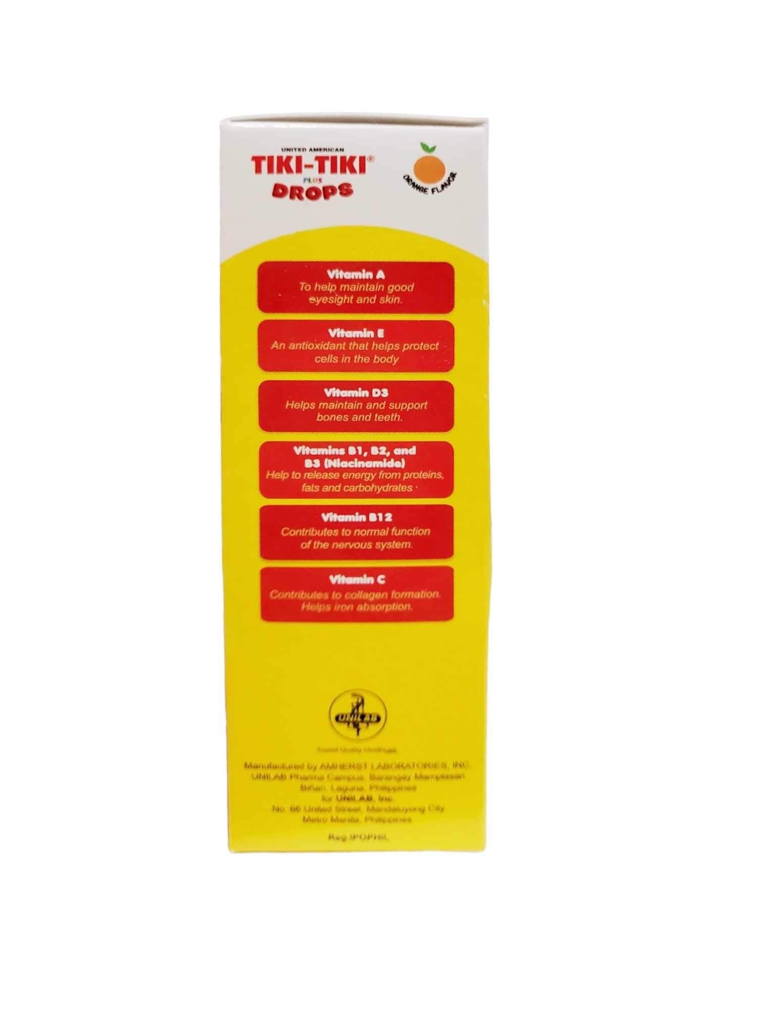 1 Bottle Tiki Tiki Plus Drops Food Supplement, 30ml