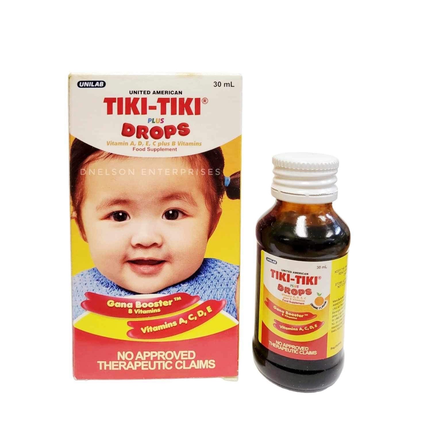 1 Bottle Tiki Tiki Plus Drops Food Supplement, 30ml