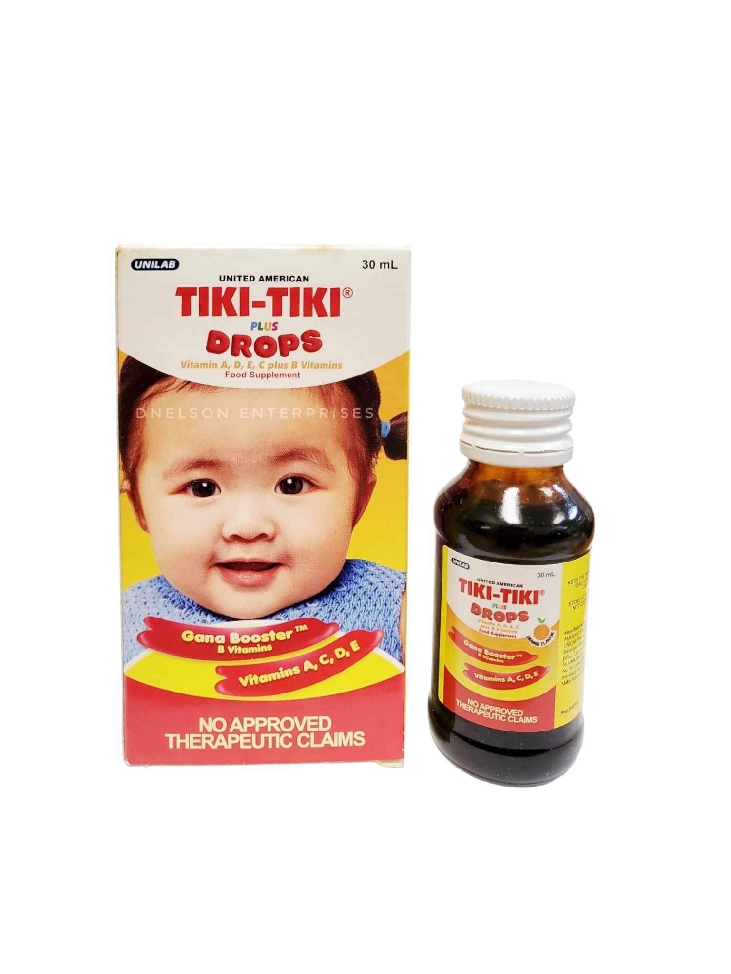 1 Bottle Tiki Tiki Plus Drops Food Supplement, 30ml