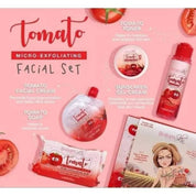 Brilliant Skin Tomato Glow Set, a complete skincare routine for clear and youthful skin.