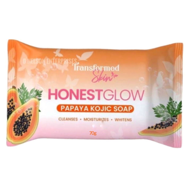Transformed Skin Honest Glow Papaya Kojic Soap 