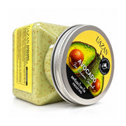 UAZAN Avocado Ice Cream Body Scrub 500g with avocado extract for a refreshing body care routine
