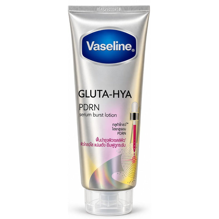 Vaseline Gluta-Hya PDRN Serum Burst Lotion 290ml for lightweight daily body care