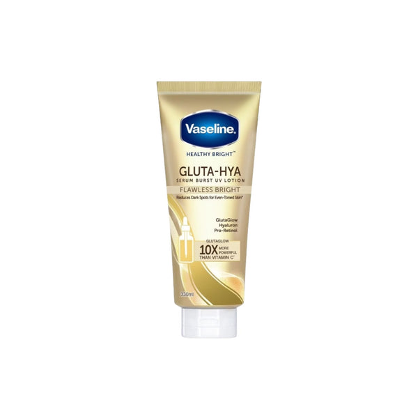 Vaseline Gluta Hya Serum Burst UV Lotion Flawless Bright - 290ml